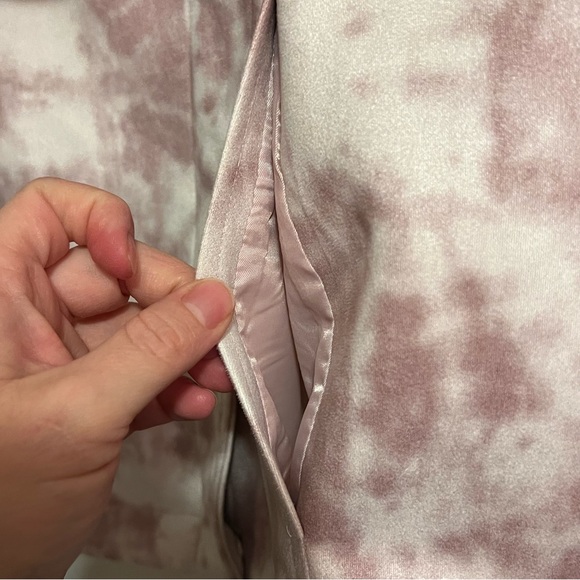 Bagatelle Collection Pink Tie Dye Faux Suede Envelope Jacket Size Small - Picture 3 of 5